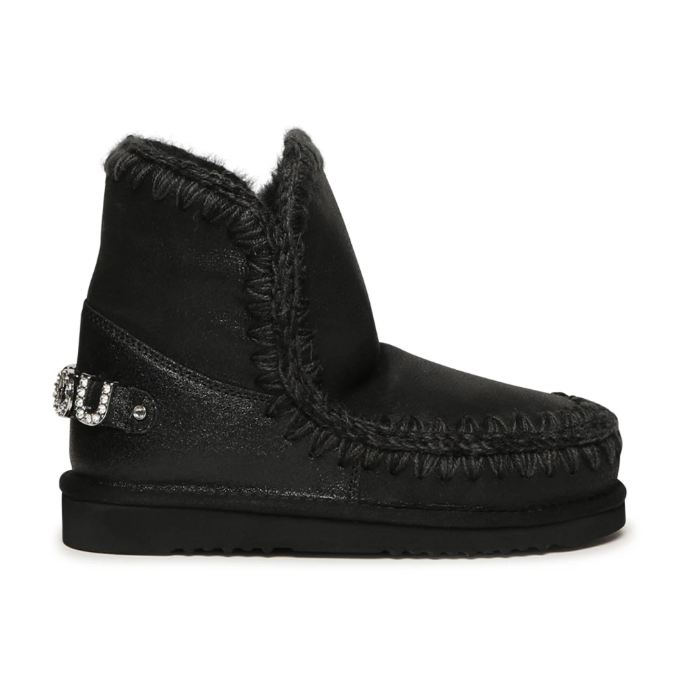 Mou Women's Black Winter Boots, 4 Uk, Winter Boots