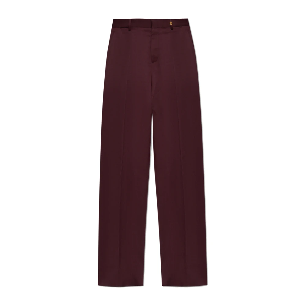 Versace Geplooide broek Red Heren