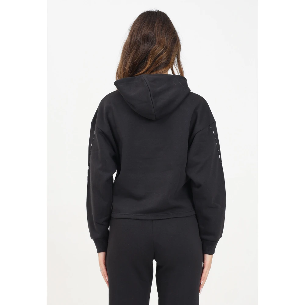 Puma Tape Hoodie Zwarte Dames Trui Black Dames