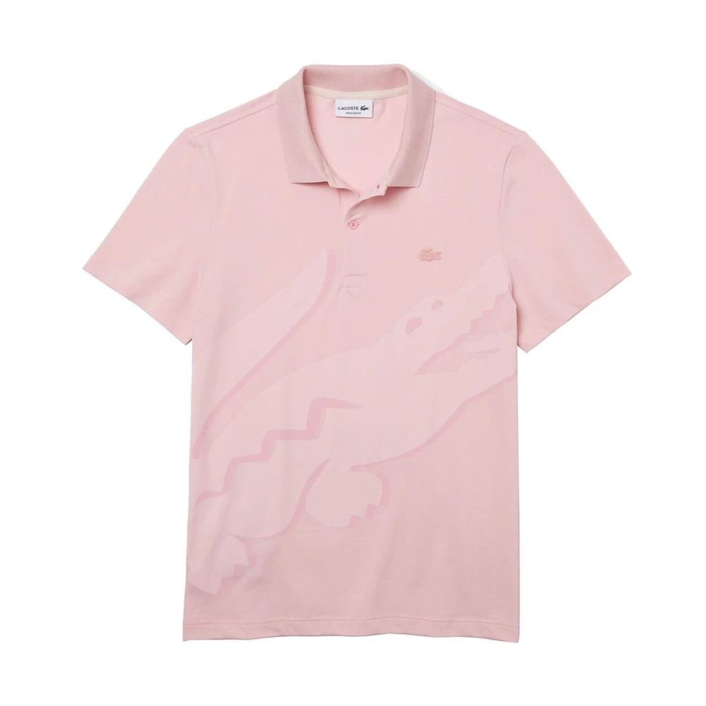 Lacoste Ph2049 Polo Shirt Pink, Herr