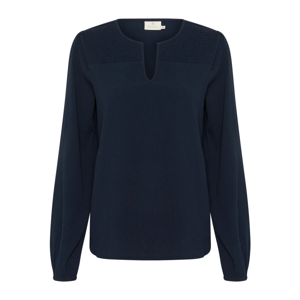 Kaffe Donna Blu Camicetta Da Linda - Immagine 2