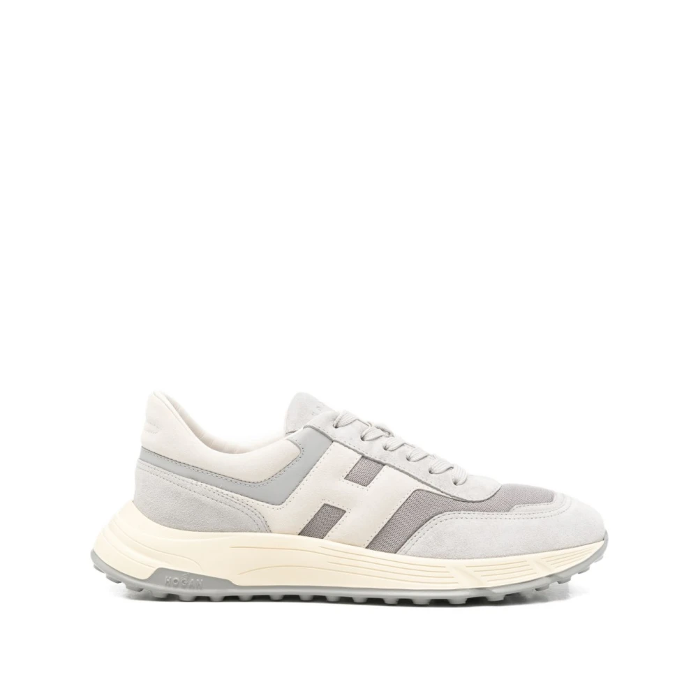 Hogan Hyperlight Sneakers met veters Heren Schoenen Grijs