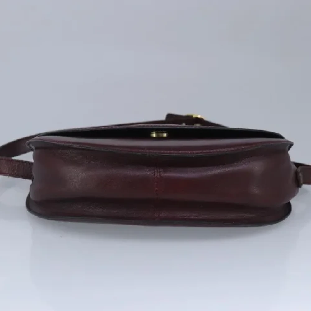 Bally Pre-owned Leather shoulder-bags Red Dames