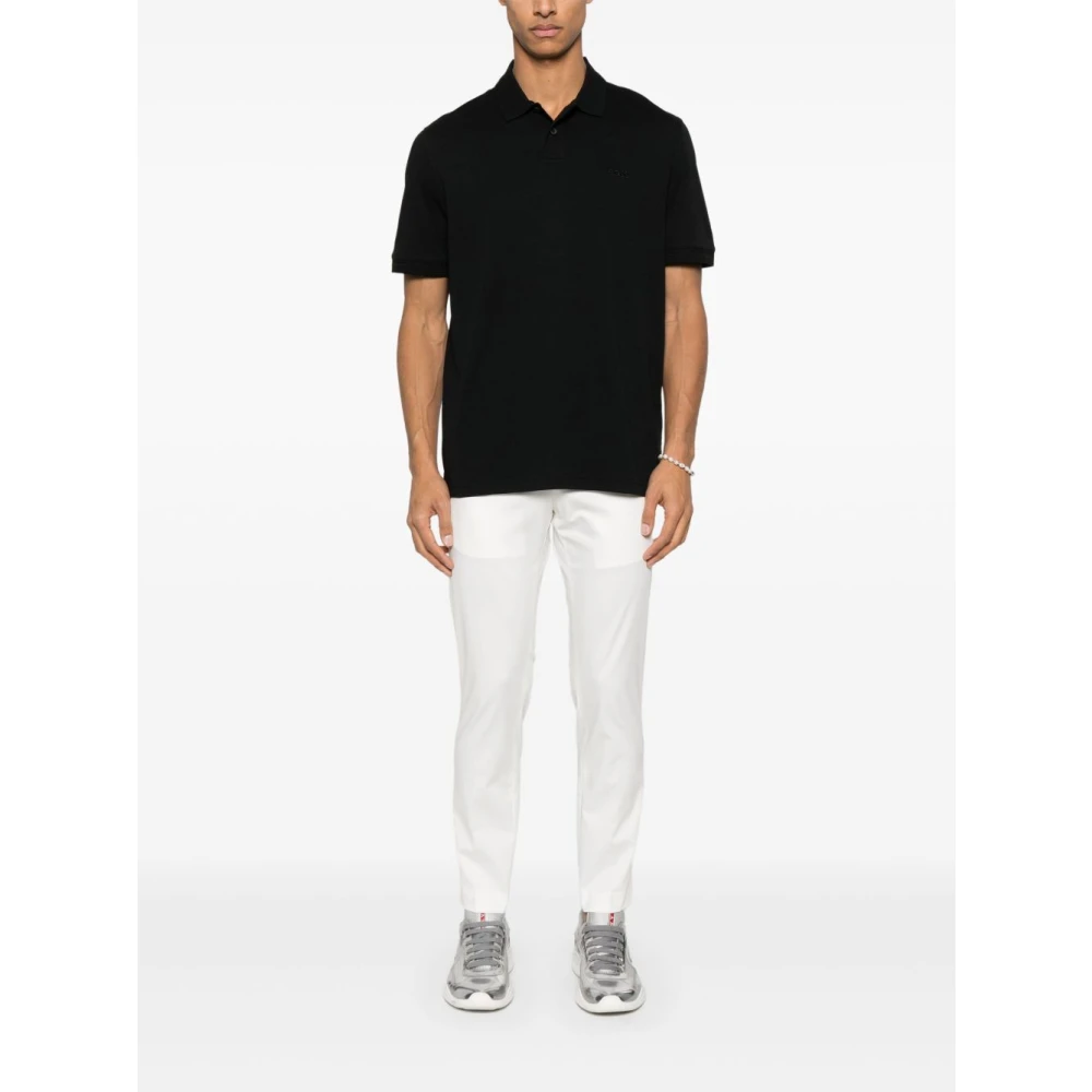PT Torino Witte Broek met Verborgen Sluiting White Heren
