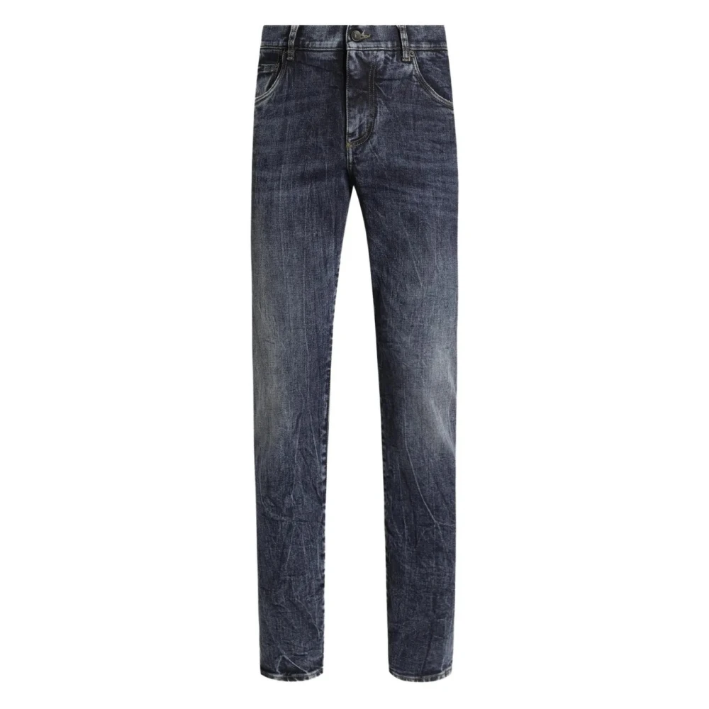 Dolce & Gabbana Homme Bleu - Jeans Slim - Jeans - Taille: 2XL
