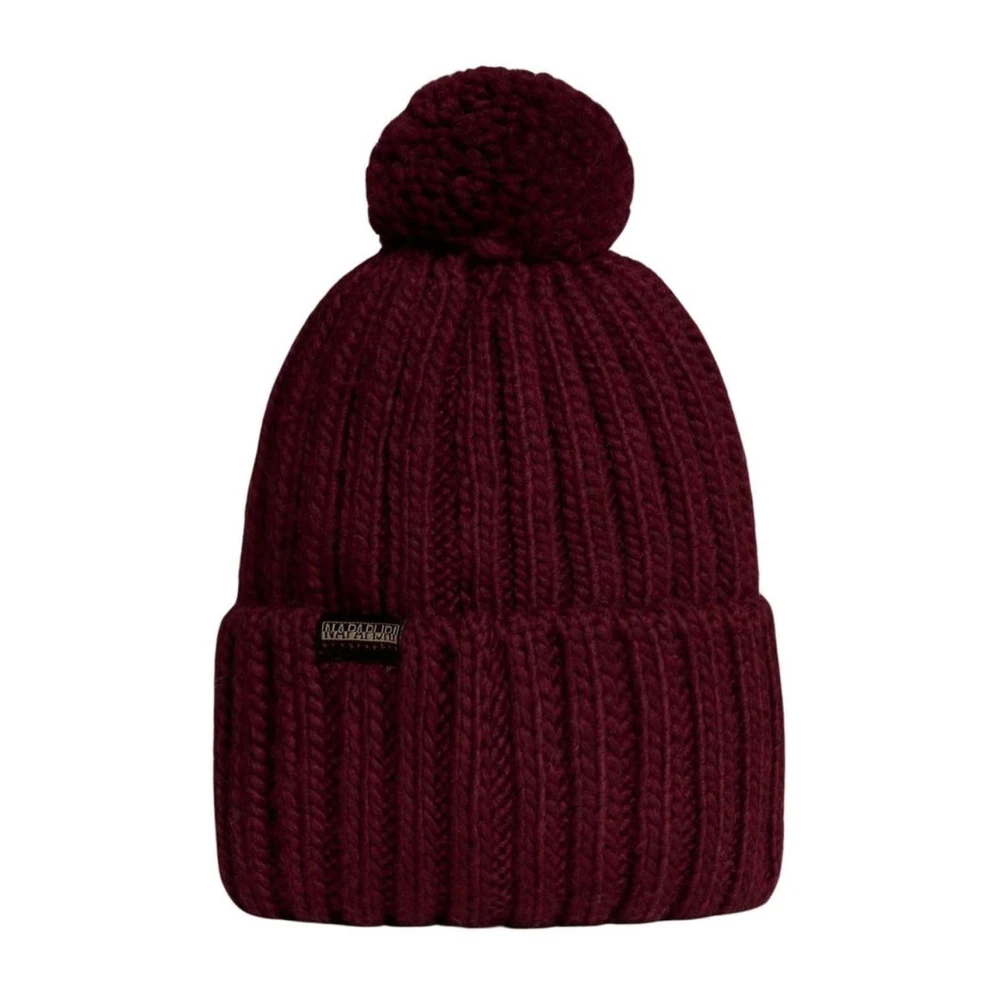 Napapijri Wolmix Baret Herfst Winter Collectie Red Heren