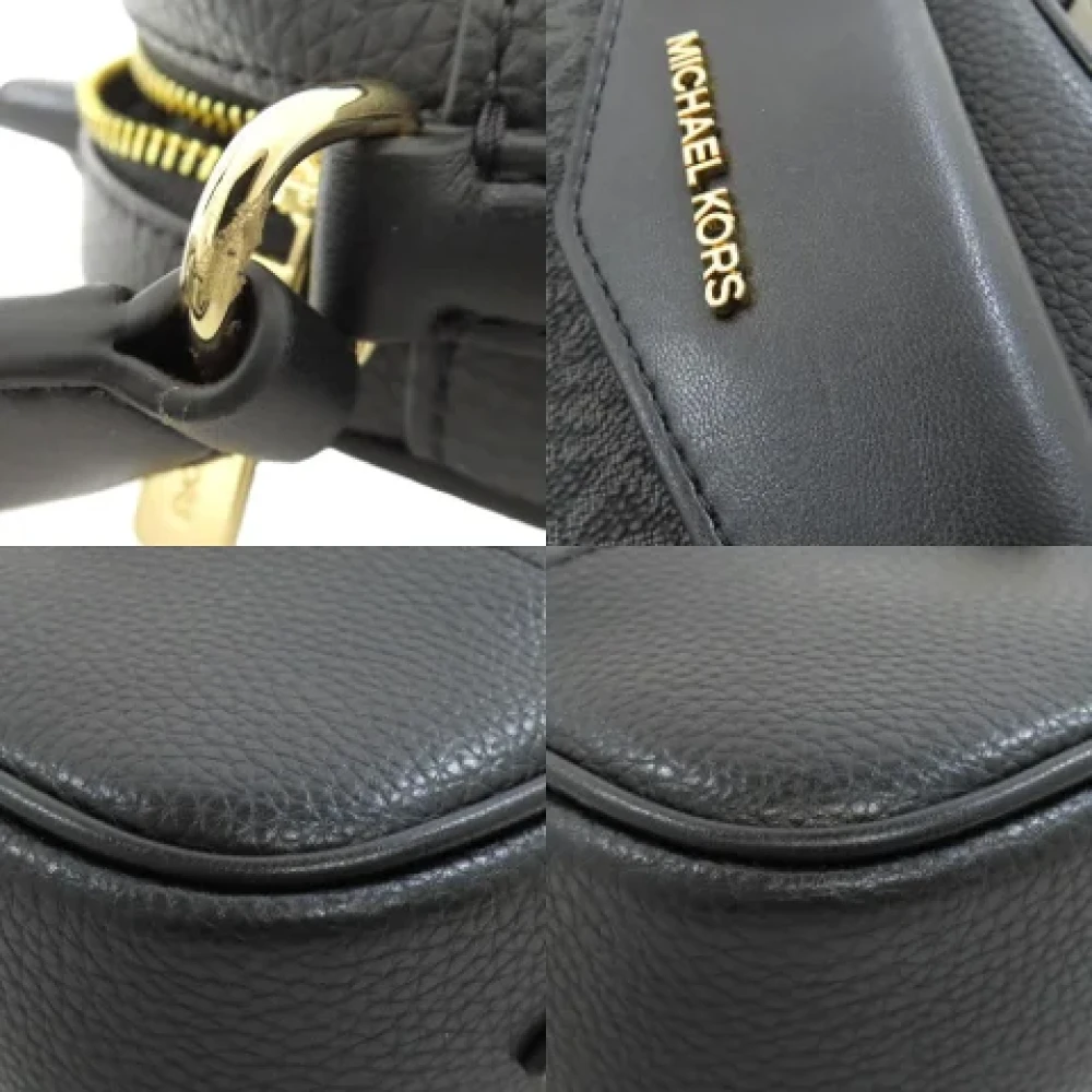Michael Kors Pre-owned Leather shoulder-bags Black Dames