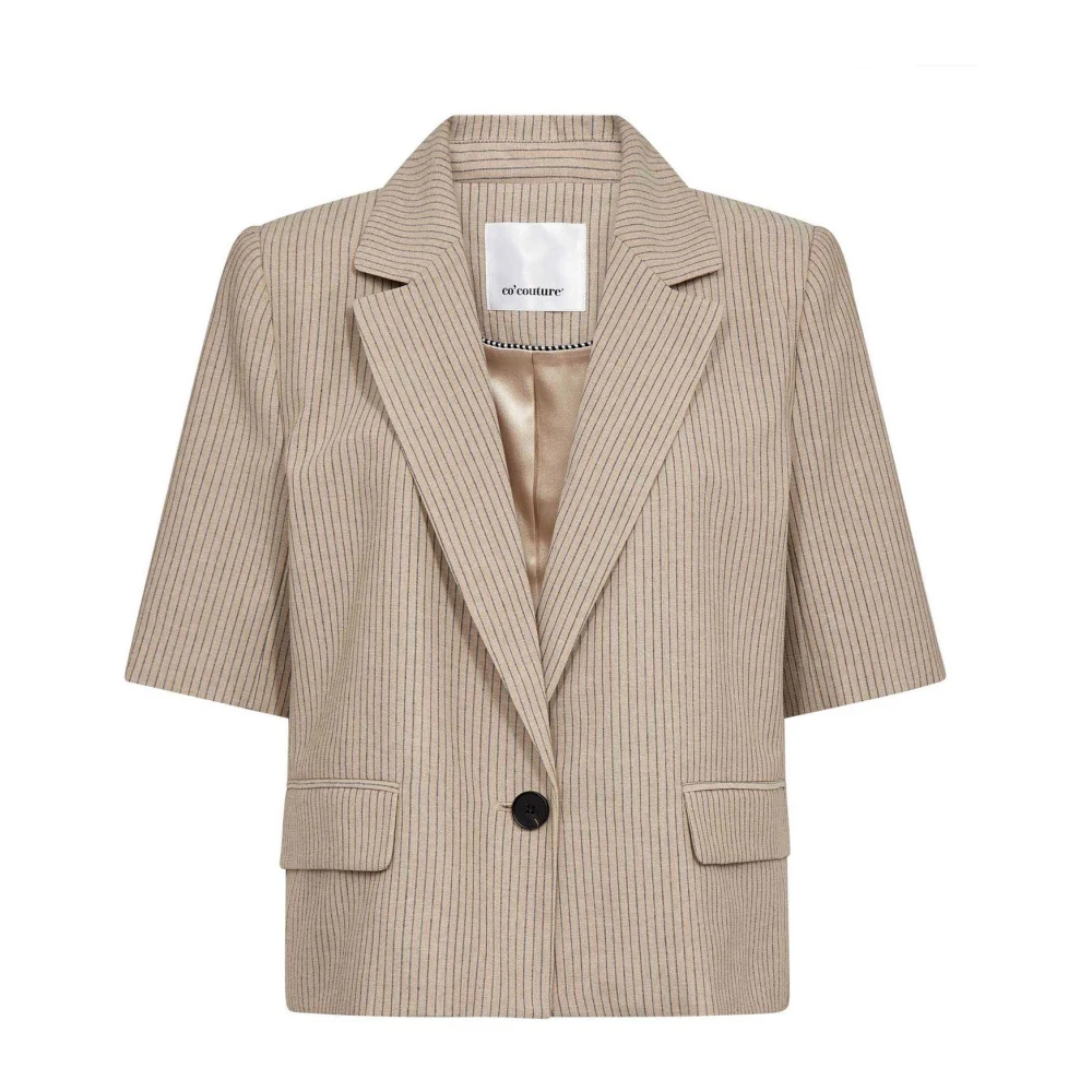 Co'couture Beige Blazers - Female - Blazers - Xs - Jackets