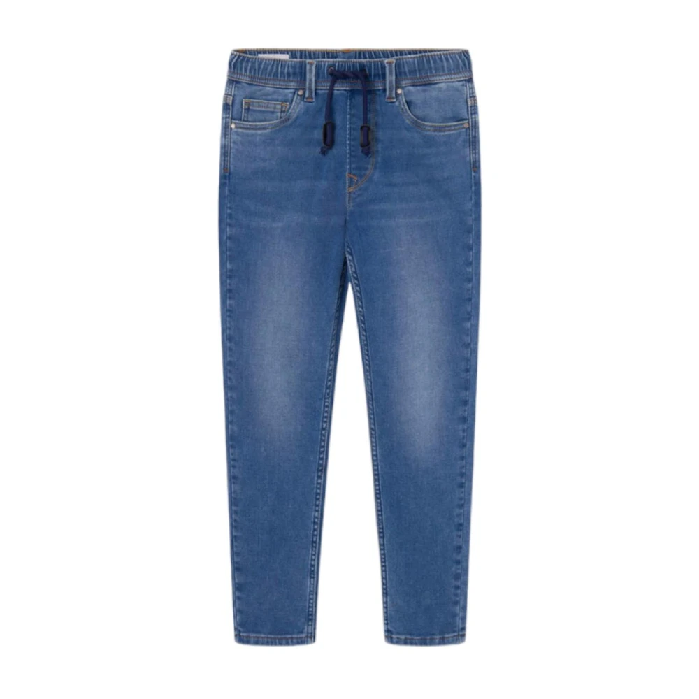 Pepe Jeans Boys Blue Youthful Tapered Jeans - Jeans - 14 Y - Kids