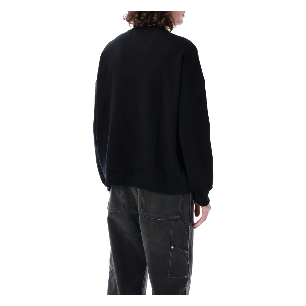 Golden Goose Star Logo Sweatshirt Black Heren