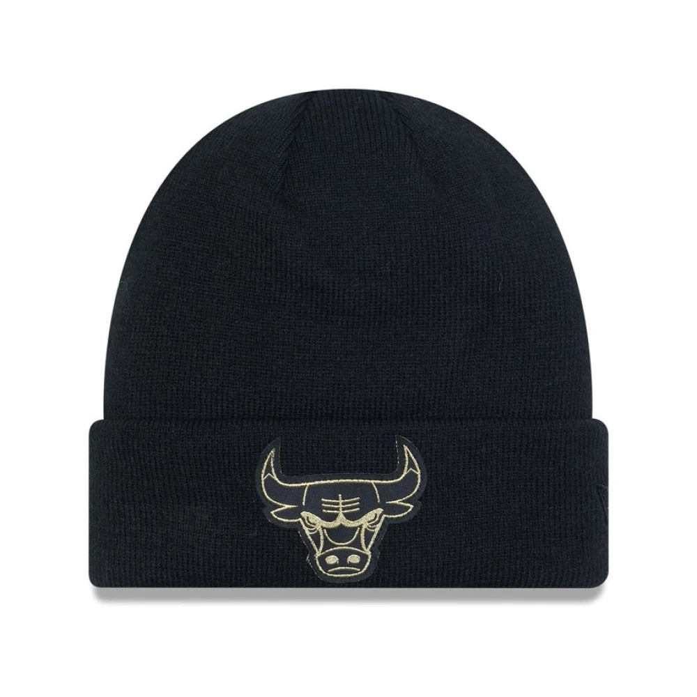 new era Metallic Badge Beanie Chibul Black Unisex