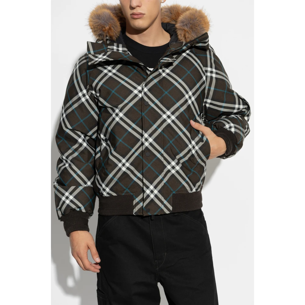 Burberry Jas met ruitpatroon Multicolor Heren
