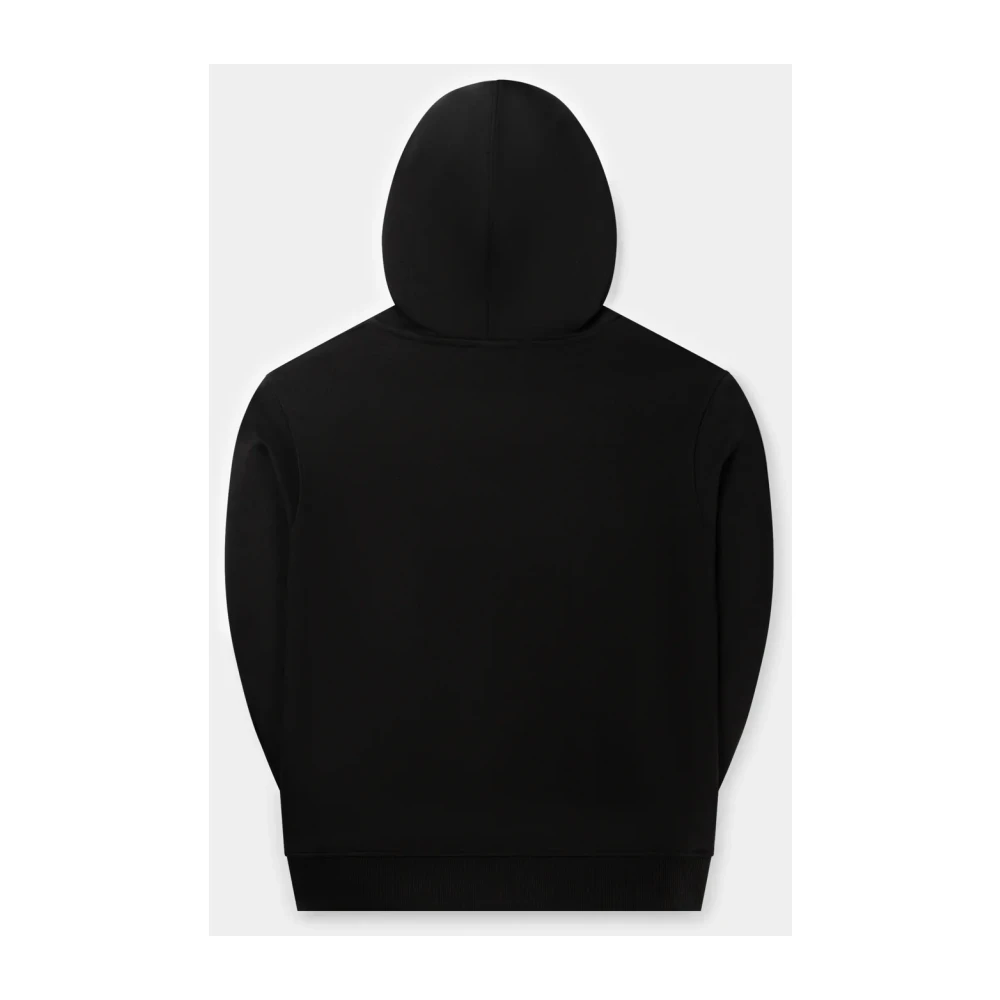 Daily Paper Zwarte Rewind Hoodie met Glow Prints Black Heren