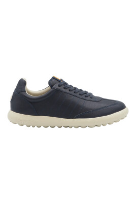 baskets-en-cuir-bleu-semelle-anatomique-legere