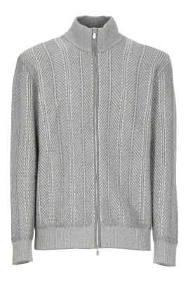 cardigan-en-cachemire-gris-a-col-haut