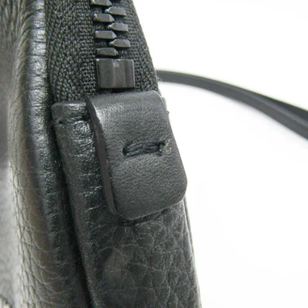 Salvatore Ferragamo Pre-owned Leather pouches Black Dames