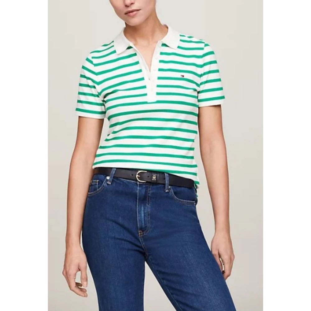 Tommy Hilfiger Gestreept poloshirt voor dames Multicolor Dames