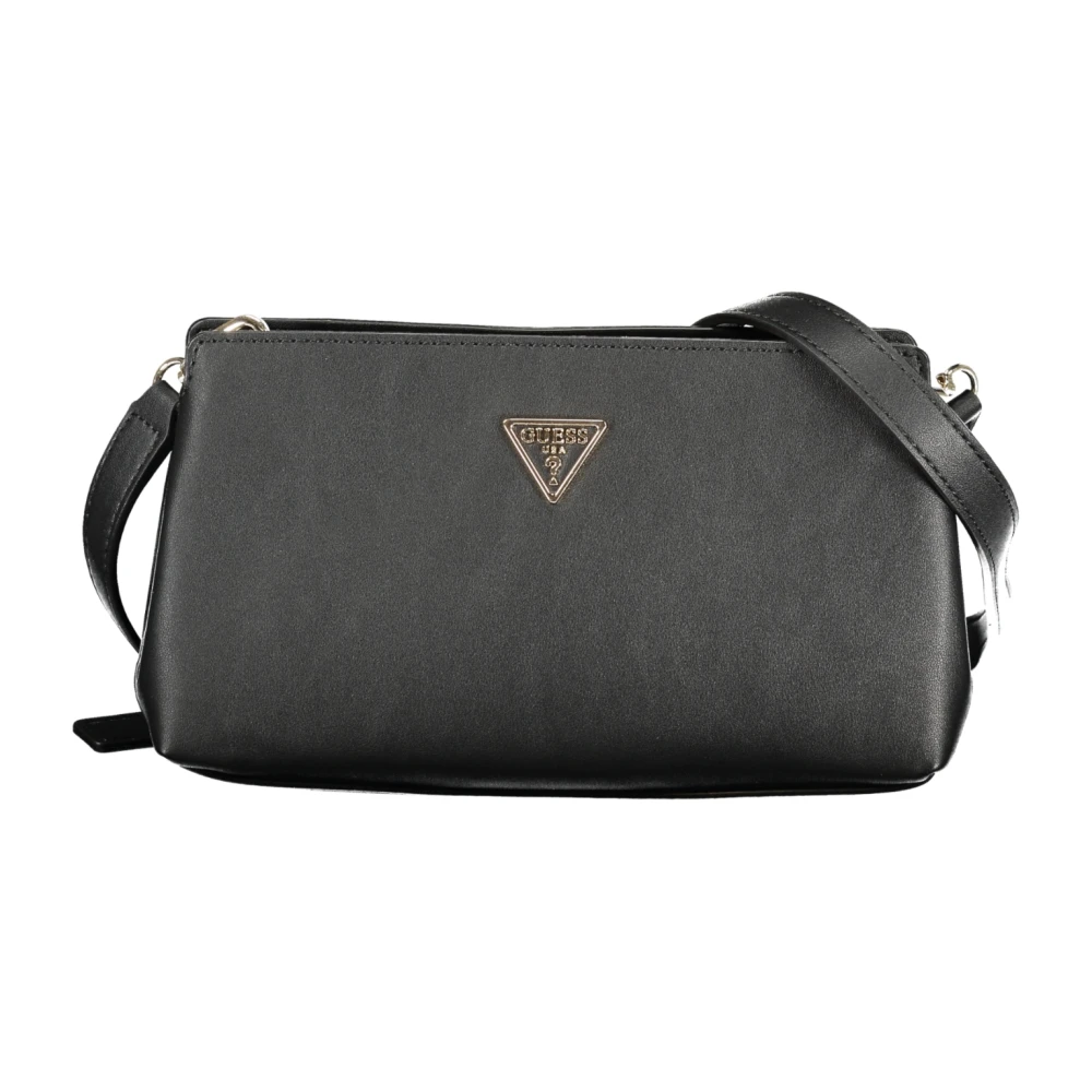 Guess Women's Black Talent Crossbody Top Zip