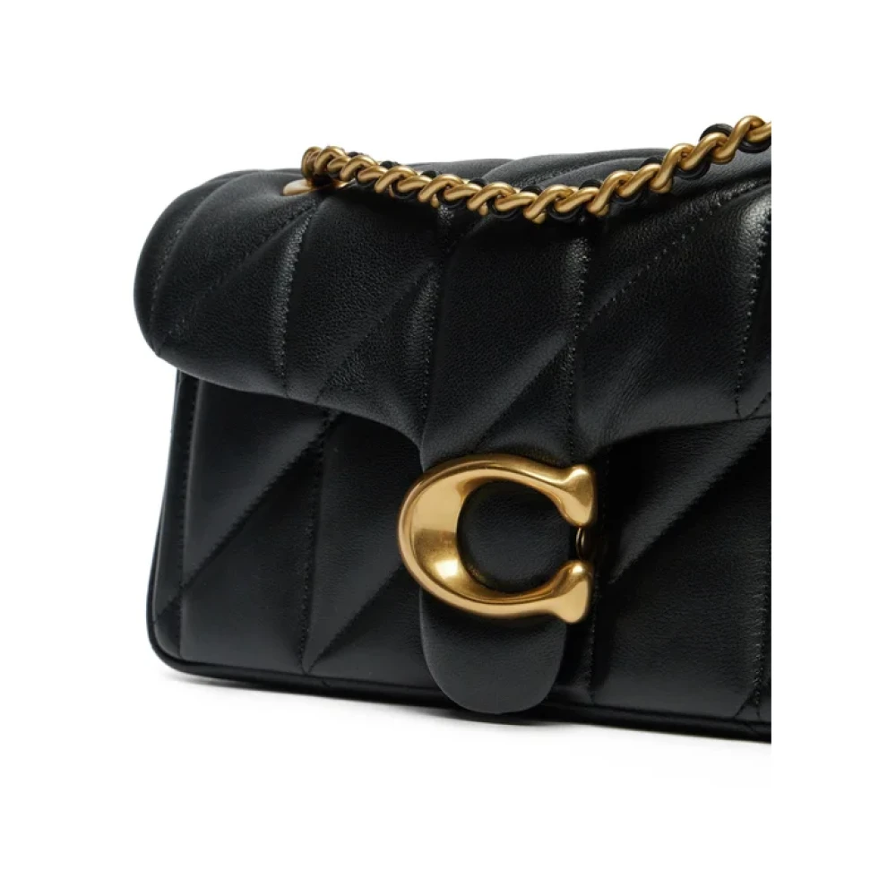 Coach Gewatteerde Tabby Schoudertas Black Dames