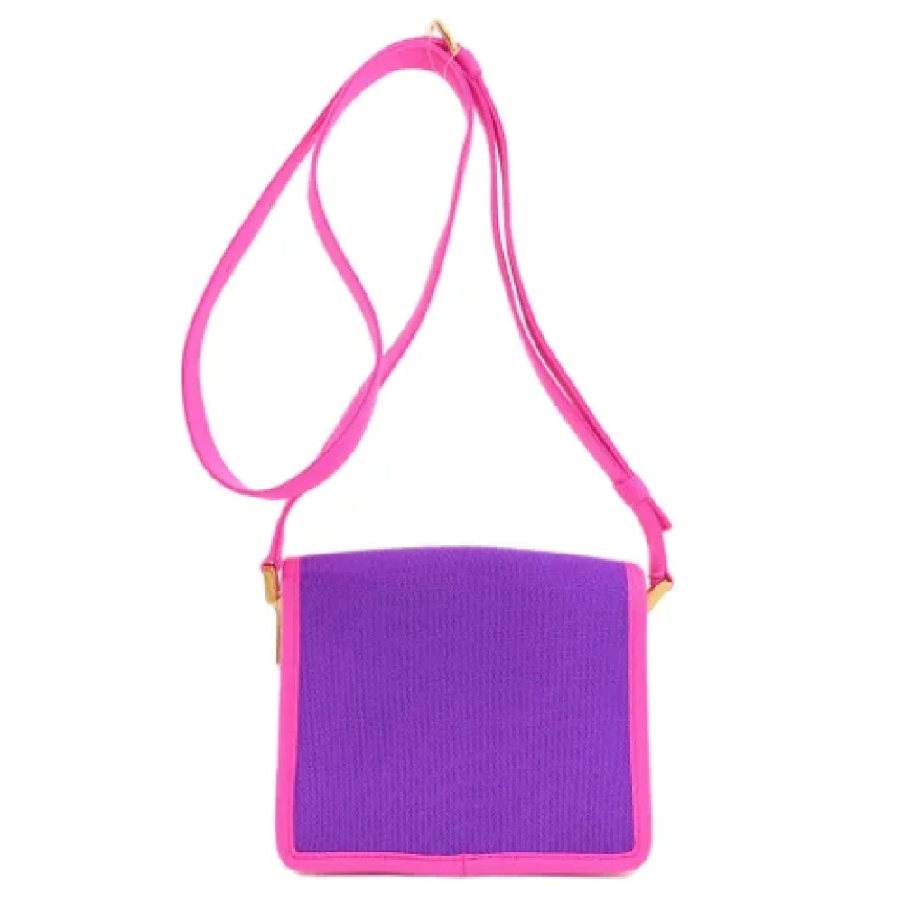 Marni Pre-owned Fabric shoulder-bags Purple Dames
