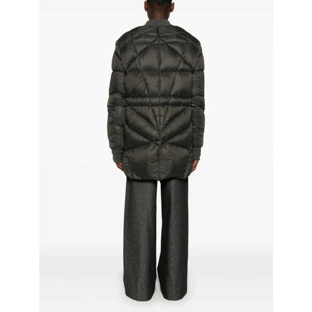 Rick Owens Groene Flight Liner Jas Green Heren