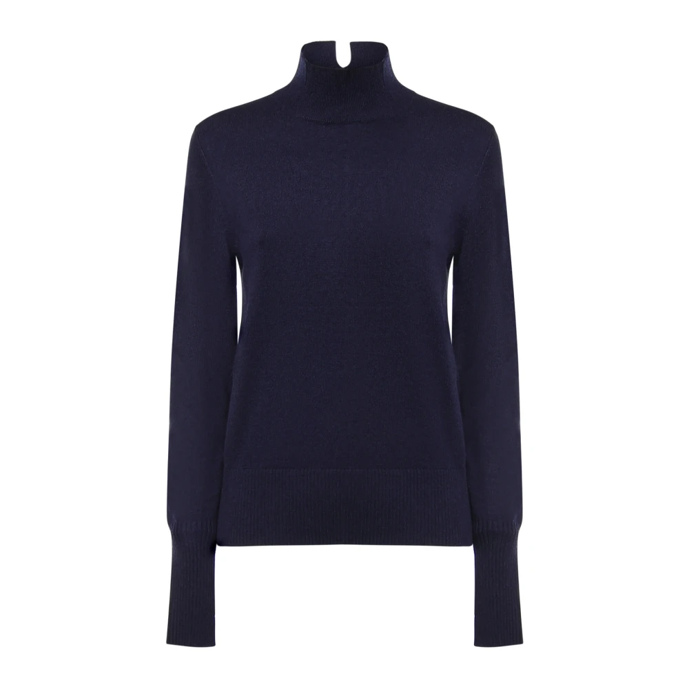 Pinko Turtlenecks - Female - Turtlenecks - Blue - L - Knitwear