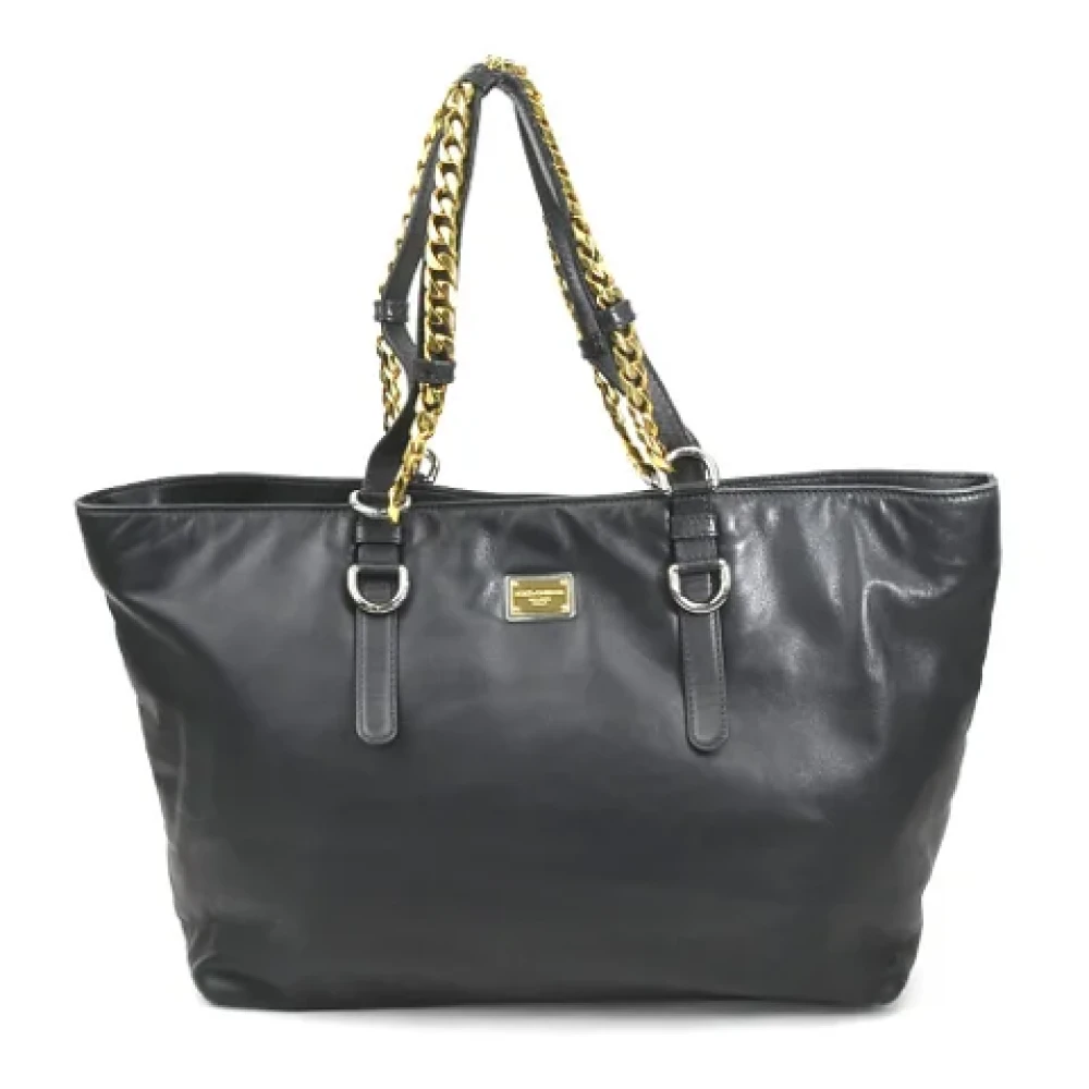 Dolce & Gabbana Pre-owned Leather handbags Black Dames