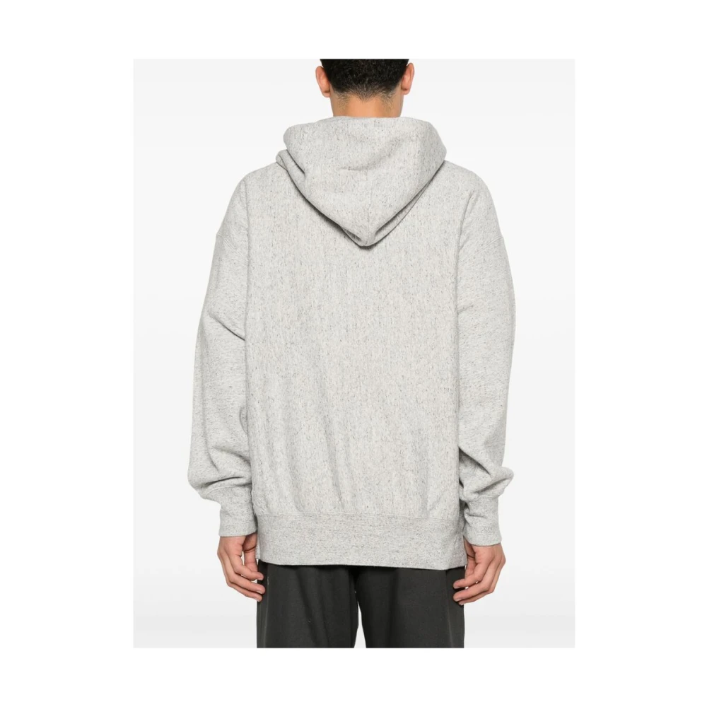 Champion Grijze Melange Hoodie Gray Heren