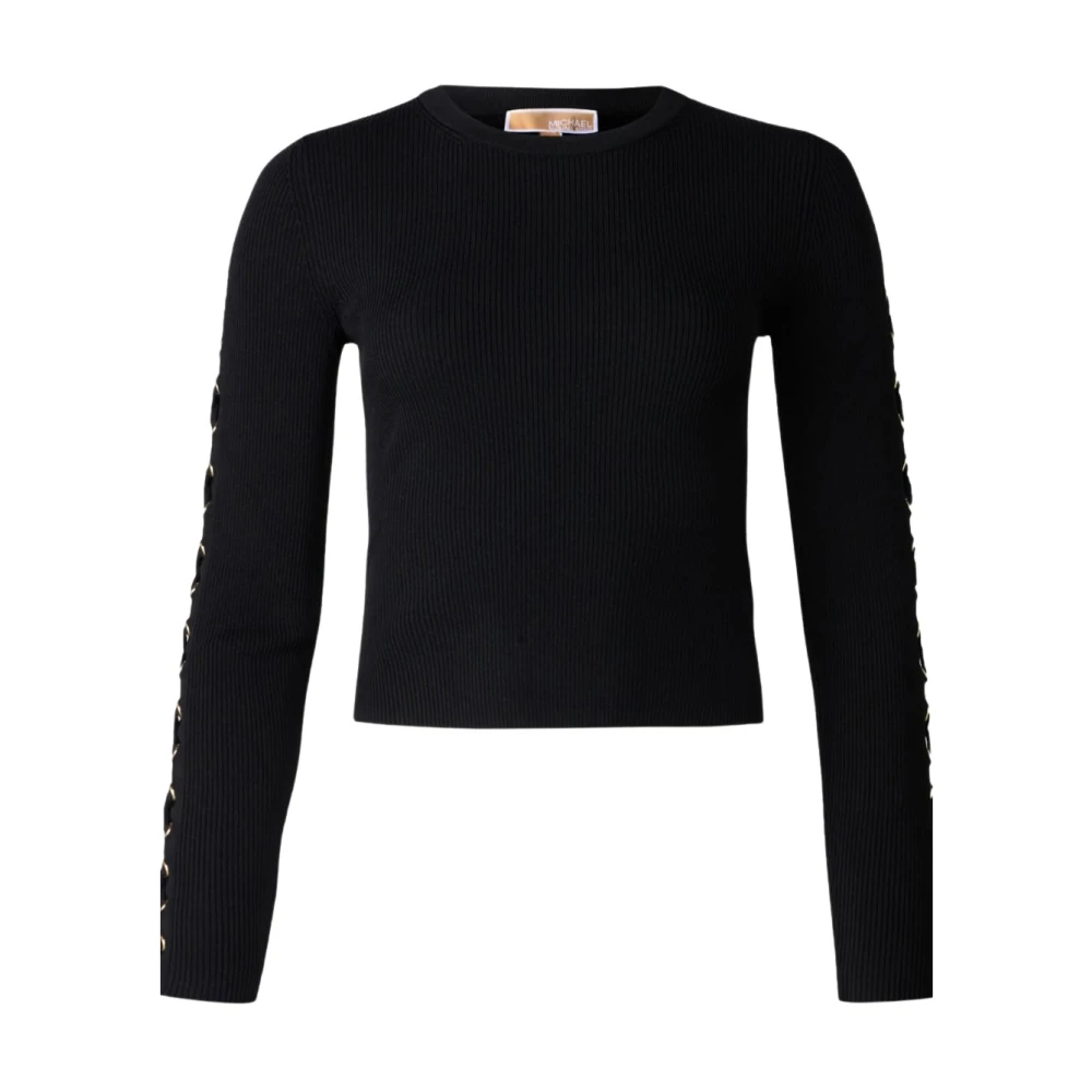 Michael Kors Zwarte Top voor Stijlvolle Look Black Dames