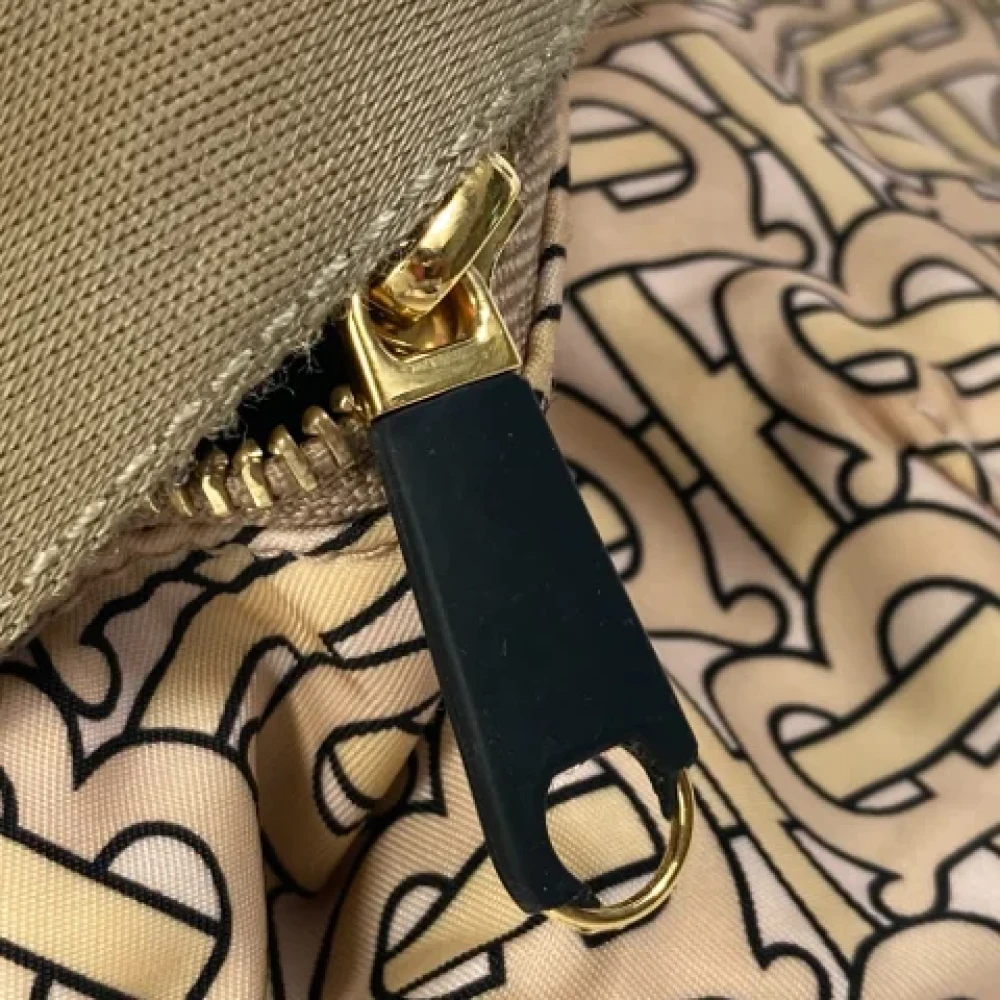 Burberry Vintage Pre-owned Fabric crossbody-bags Beige Heren
