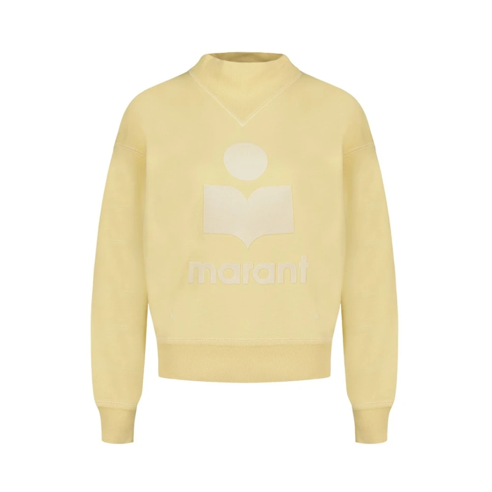 Isabel Marant Women's Yellow Moby Sweatshirt - Sweatshirts - 2XS - Sweatshirts & Hoodies