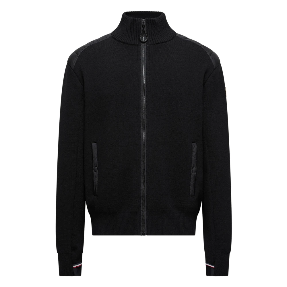 Moncler Grenoble Men's MonclerG Zip-Through Knitted Top - Black 999 - M - Image 3