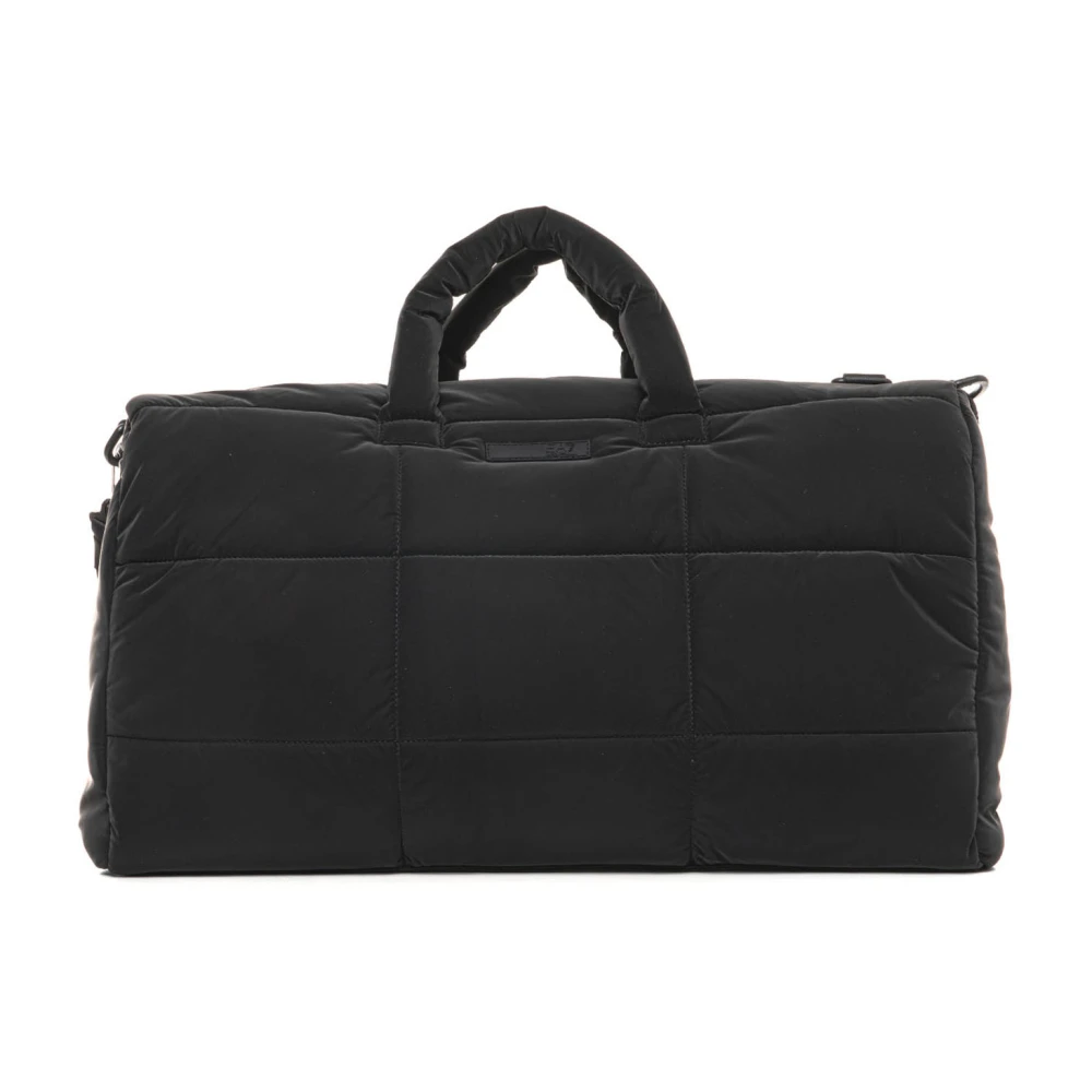 Emporio Ar i EA7 Gewatteerde Reistas met Ritssluiting Black Unisex