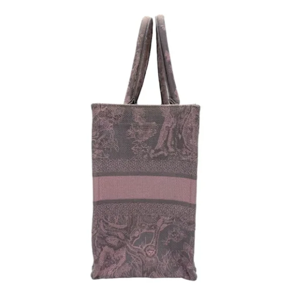 Dior Vintage Pre-owned Canvas totes Pink Dames