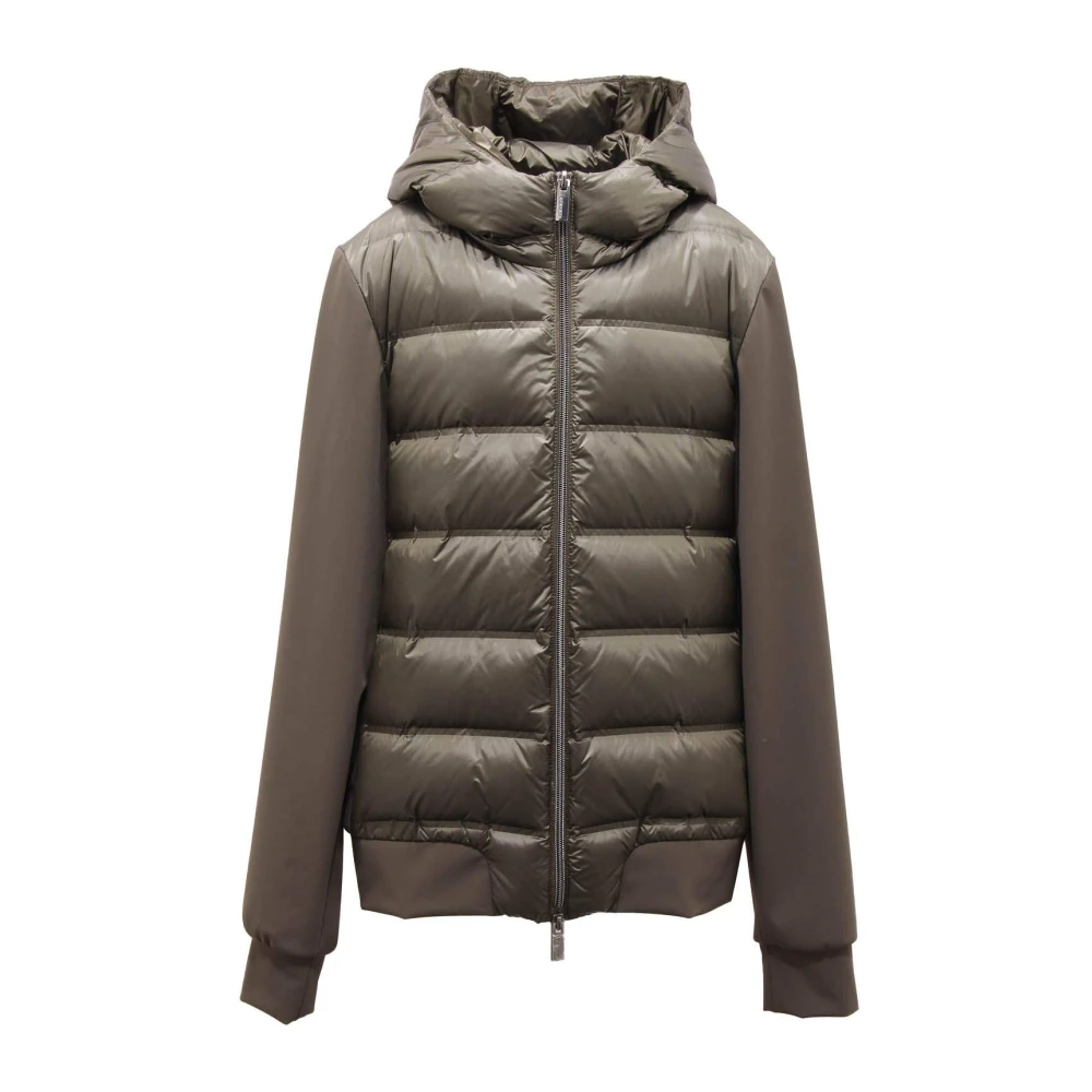 Rrd Boys Green Winter Jackets, 12 Y, Jkt Summer Hybrid Duck Hood