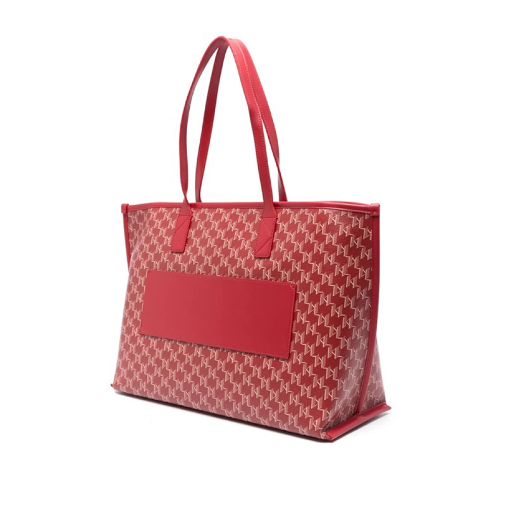 Karl Lagerfeld K Voyage tote tas Red Dames
