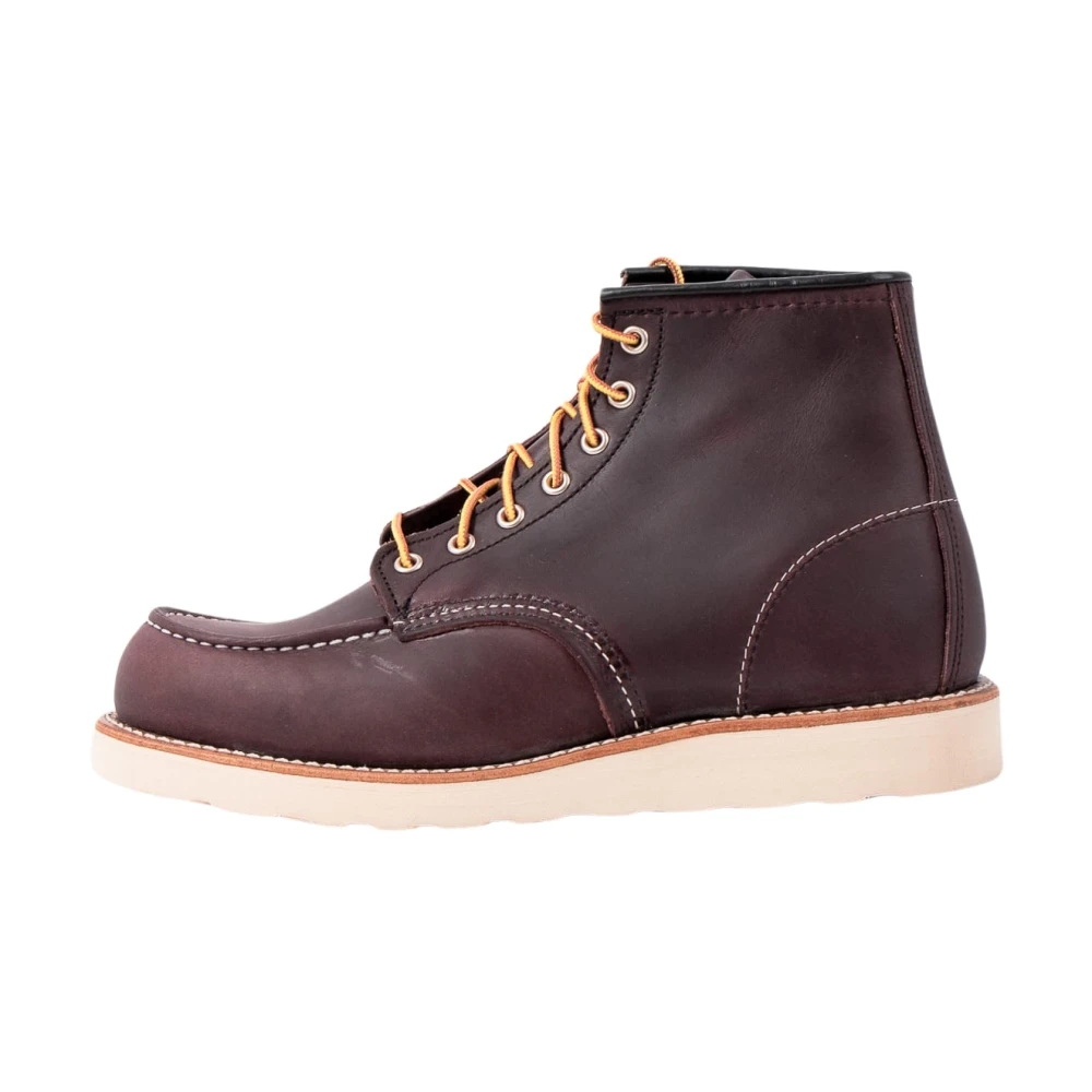 Red Wing Shoes Moc Toe Black Cherry Schoenen Brown Heren
