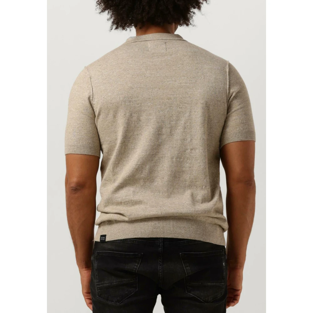 Butcher of Blue Beige Polo Shirt voor Stijlvolle Mannen Beige Heren