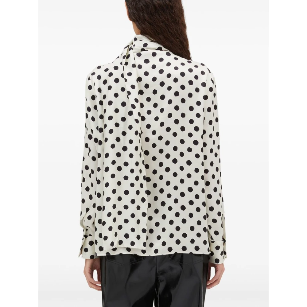 Msgm Witte Casual Overhemden White Dames