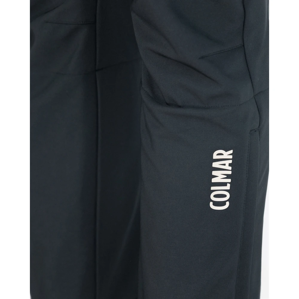 Colmar Zwarte Regular Fit Warme Broek Black Heren