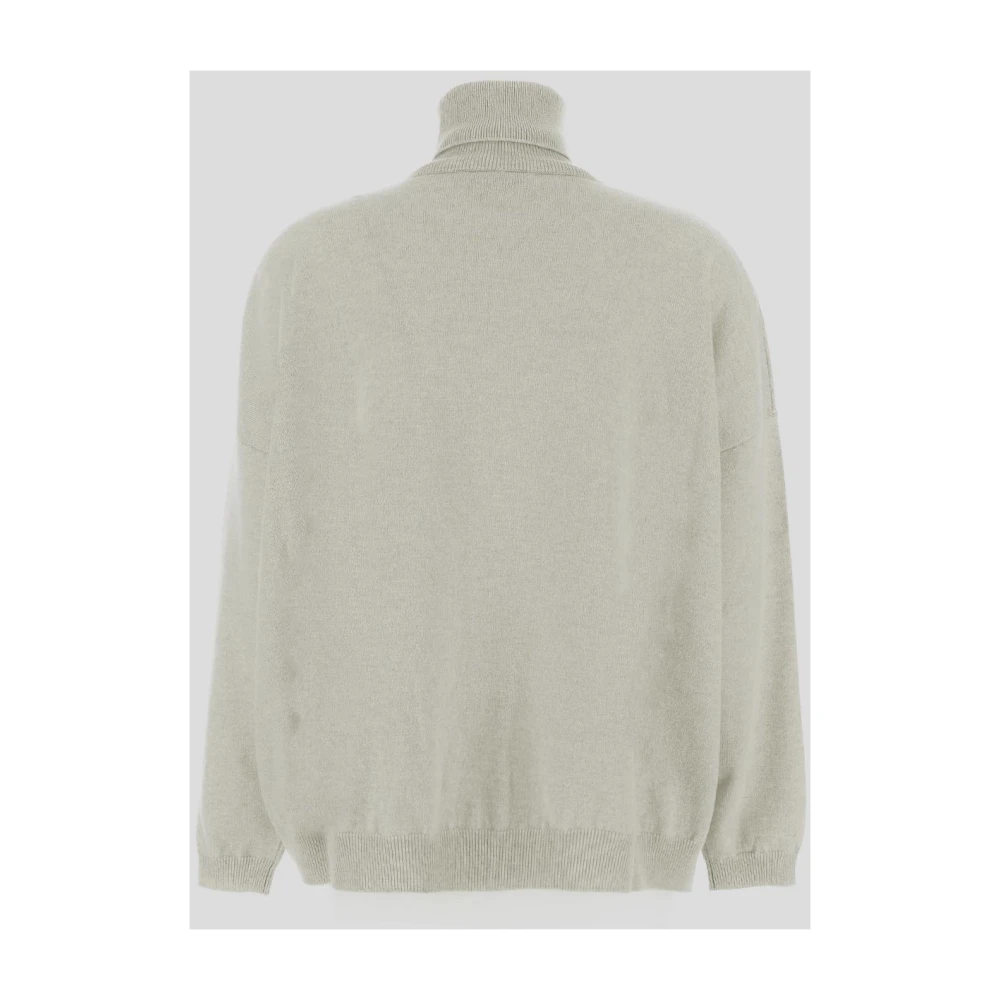 Gentryportofino Luxe Cashmere Gebreide Kleding White Dames