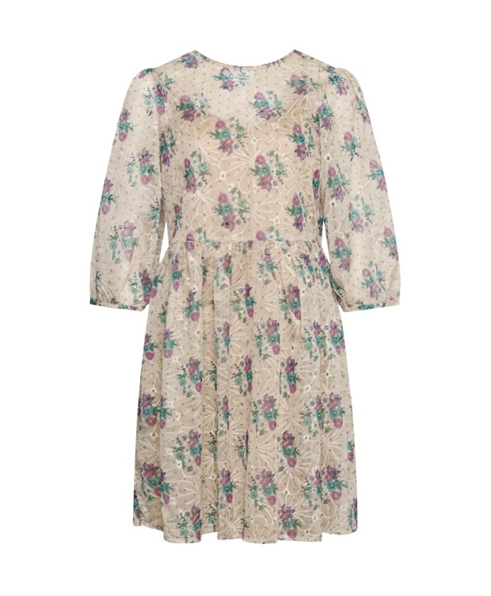 robe-ample-fleurie-en-vert-clair