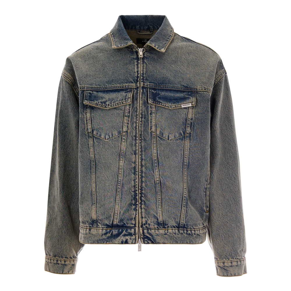 Represent Men's Blue R4 Denim Jacket