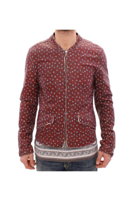 bordeaux-boxer-print-leather-jacket-coat