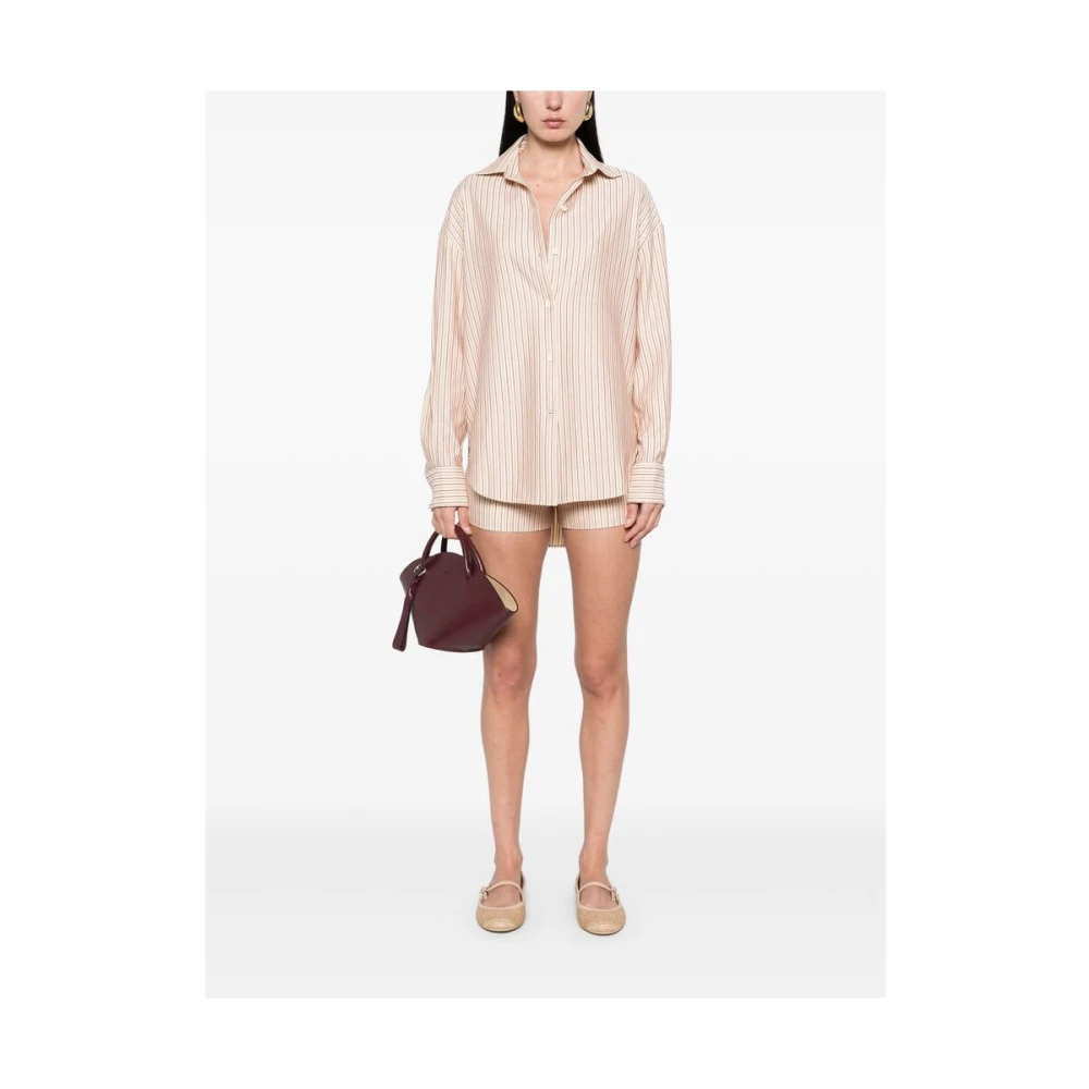 Faithfull the Brand Beige Verborgen Rits Volledige Voering Jurk Beige Dames