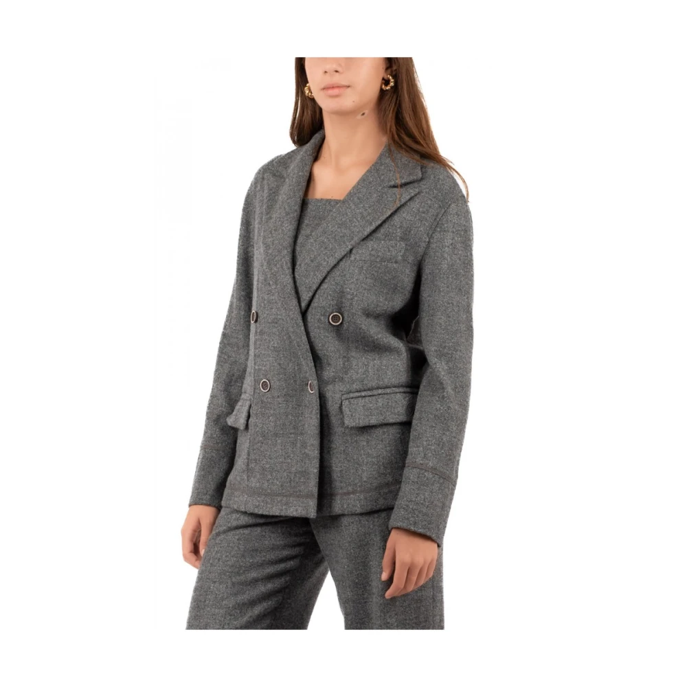 Emporio Armani Damesjas van Armani Gray Dames