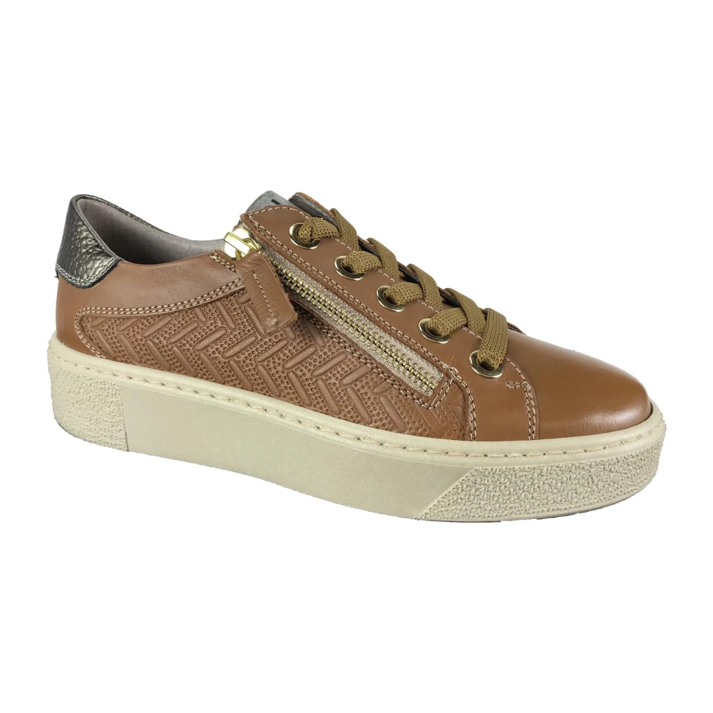 DL Sport Casual Sneaker Schoenen Dames Schoenen Bruin