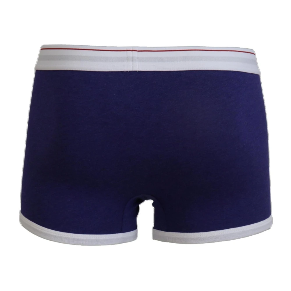 Dolce & Gabbana Klassieke Boxershorts Ondergoed Blauw Wit Multicolor Dames
