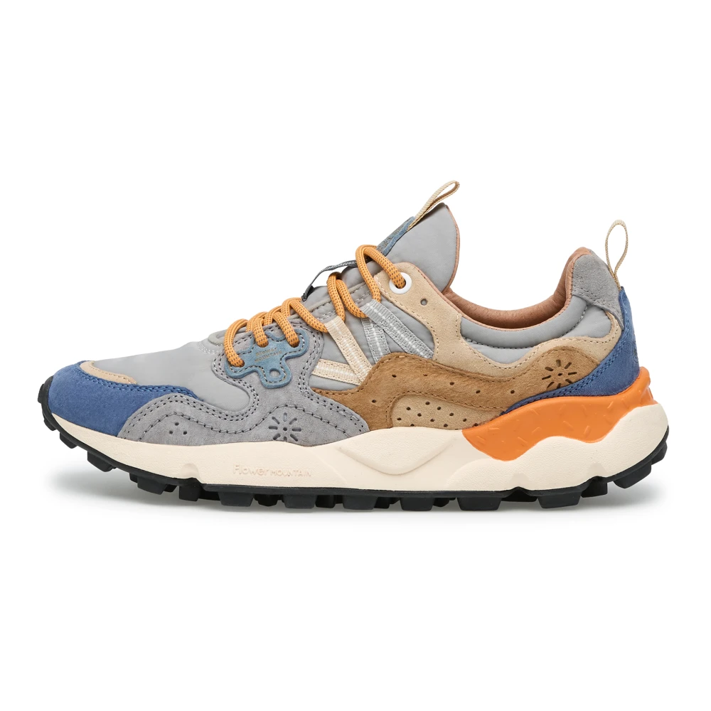 Flower Mountain Unisex Multicolor Sneakers, 7 Uk, Yamano 3 Uni Trainers