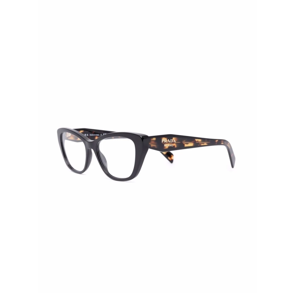 Prada Women's Black Glasses, 53 Mm, Optical Frame